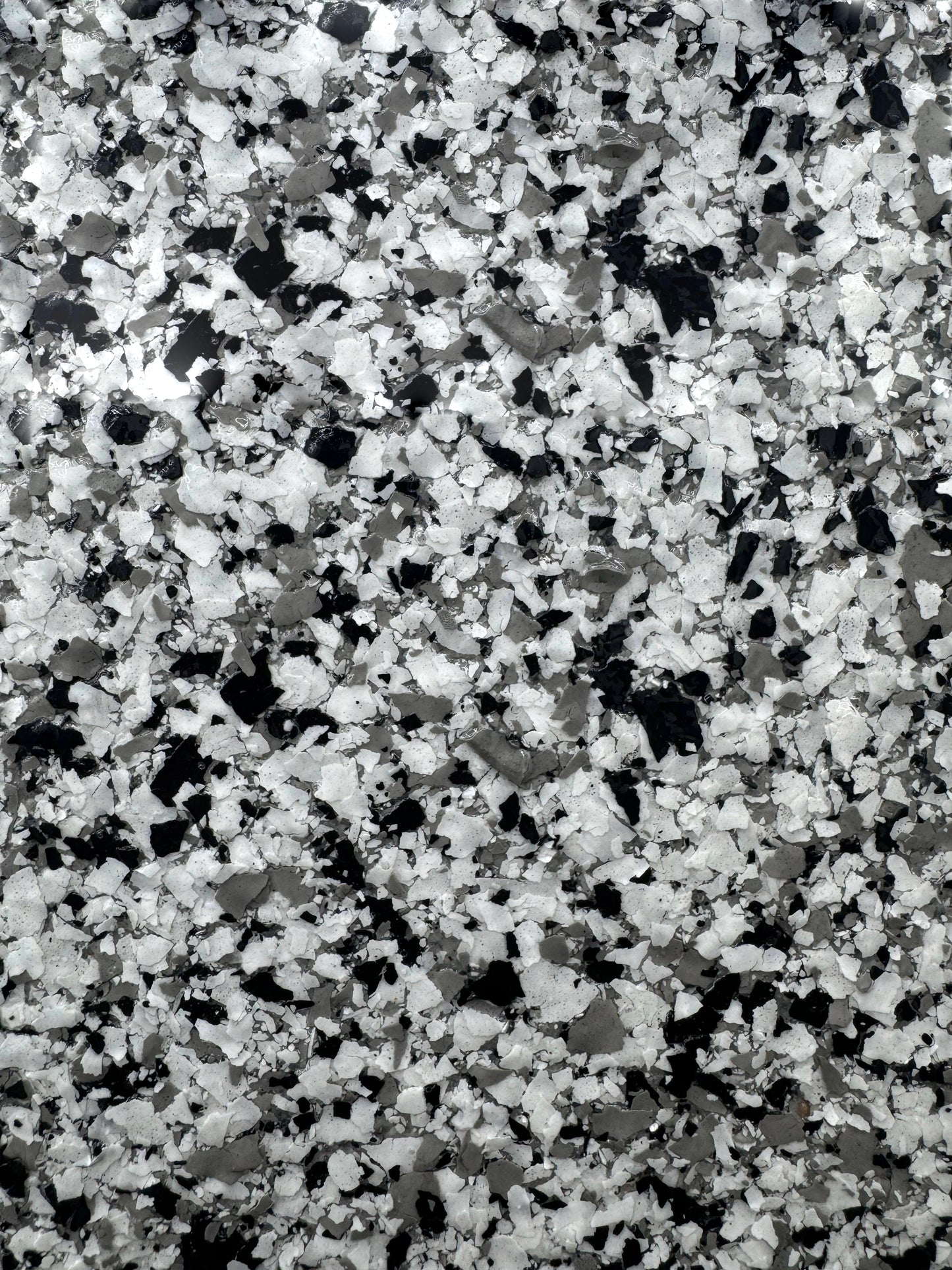 Flake Carpet DIY Kit White