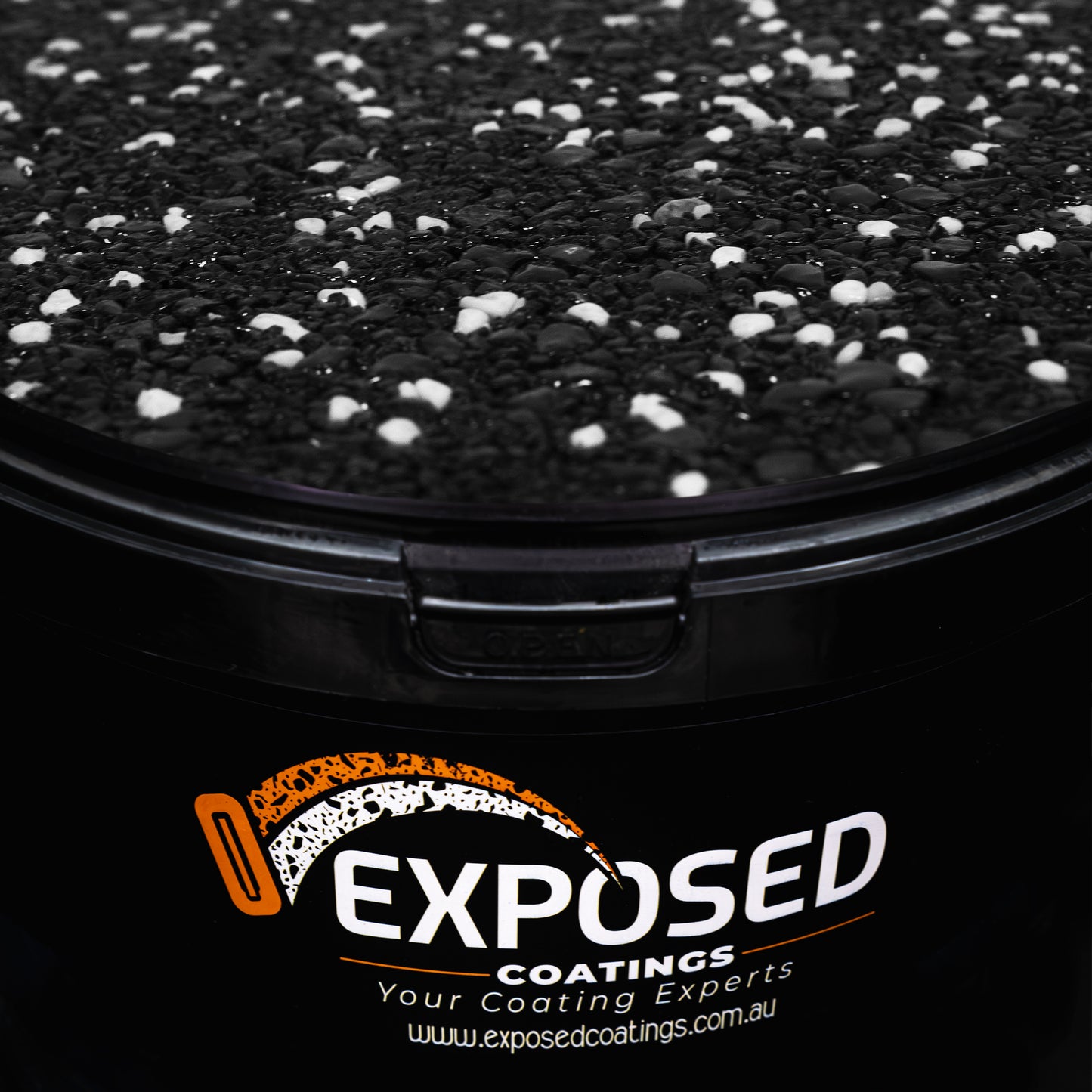 Floor Resurfacer DIY Bucket Black-White